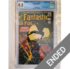 Fantastic Four #52 - CGC 8.5 OW/W - 1st Appearance Of Black Panther